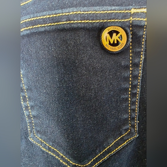 Michael Kors Dark Blue Skinny Jeans - Picture 7 of 7